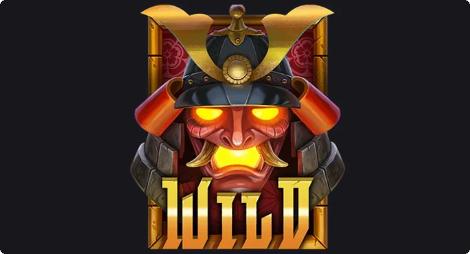 Símbolo Wild Samurái del slot Mystery Museum de Push Gaming